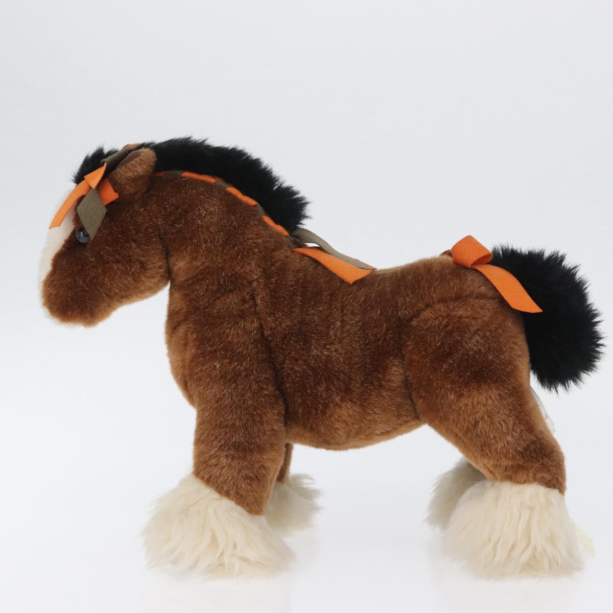 HERMES Elmy PM Stuffed polyester Brown Auth 172537M