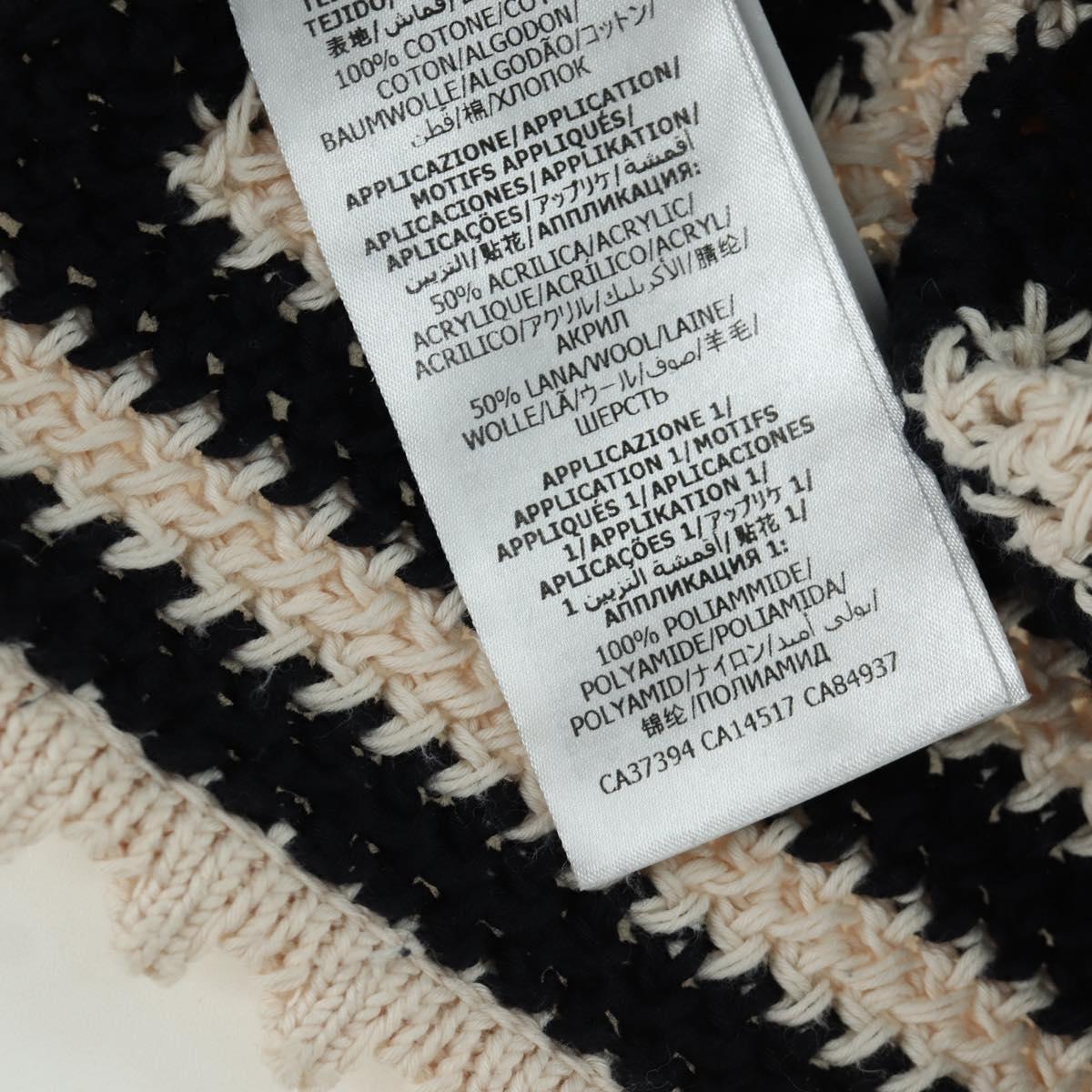 GUCCI Knit Tops Cotton White Auth 172546M