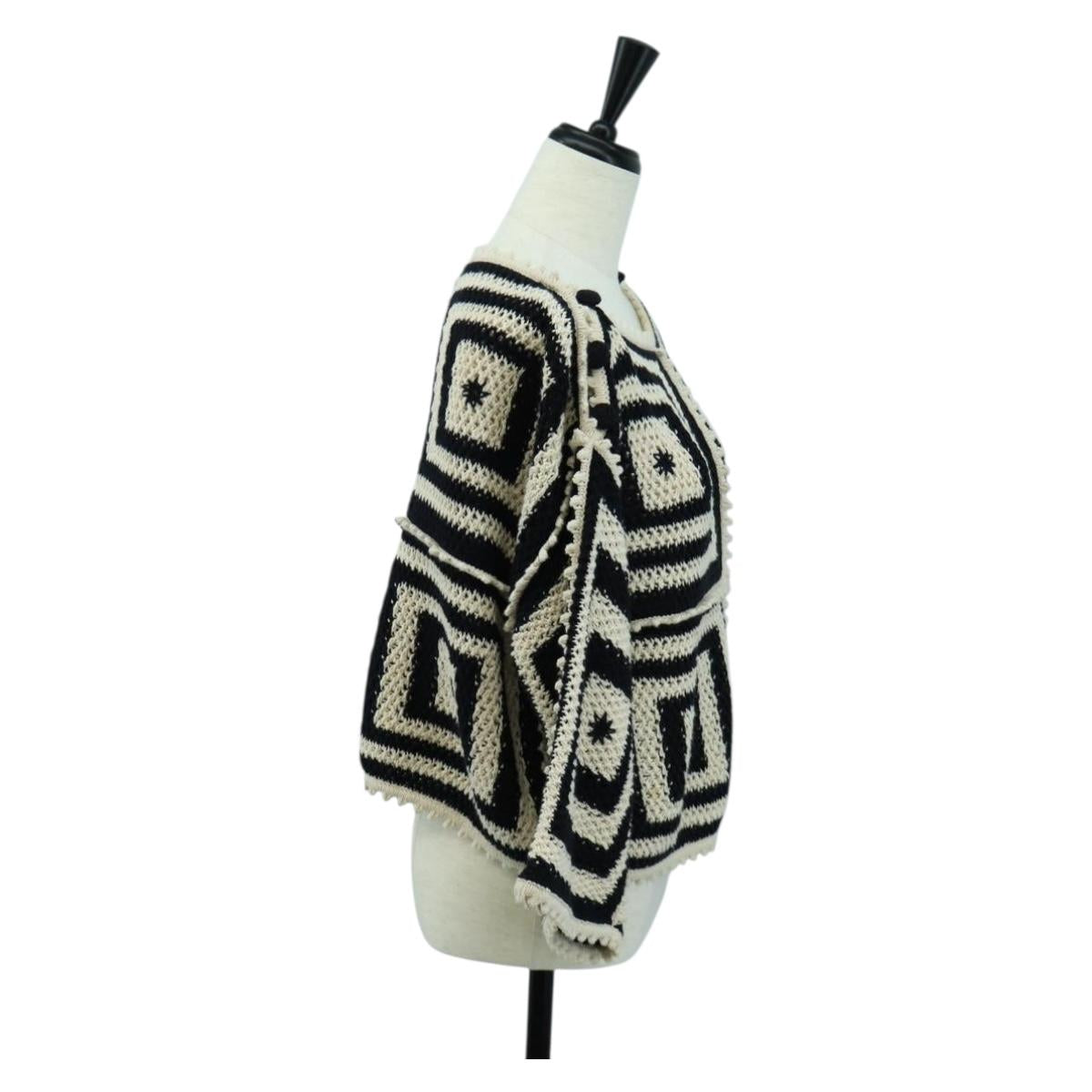 GUCCI Knit Tops Cotton White Auth 172546M