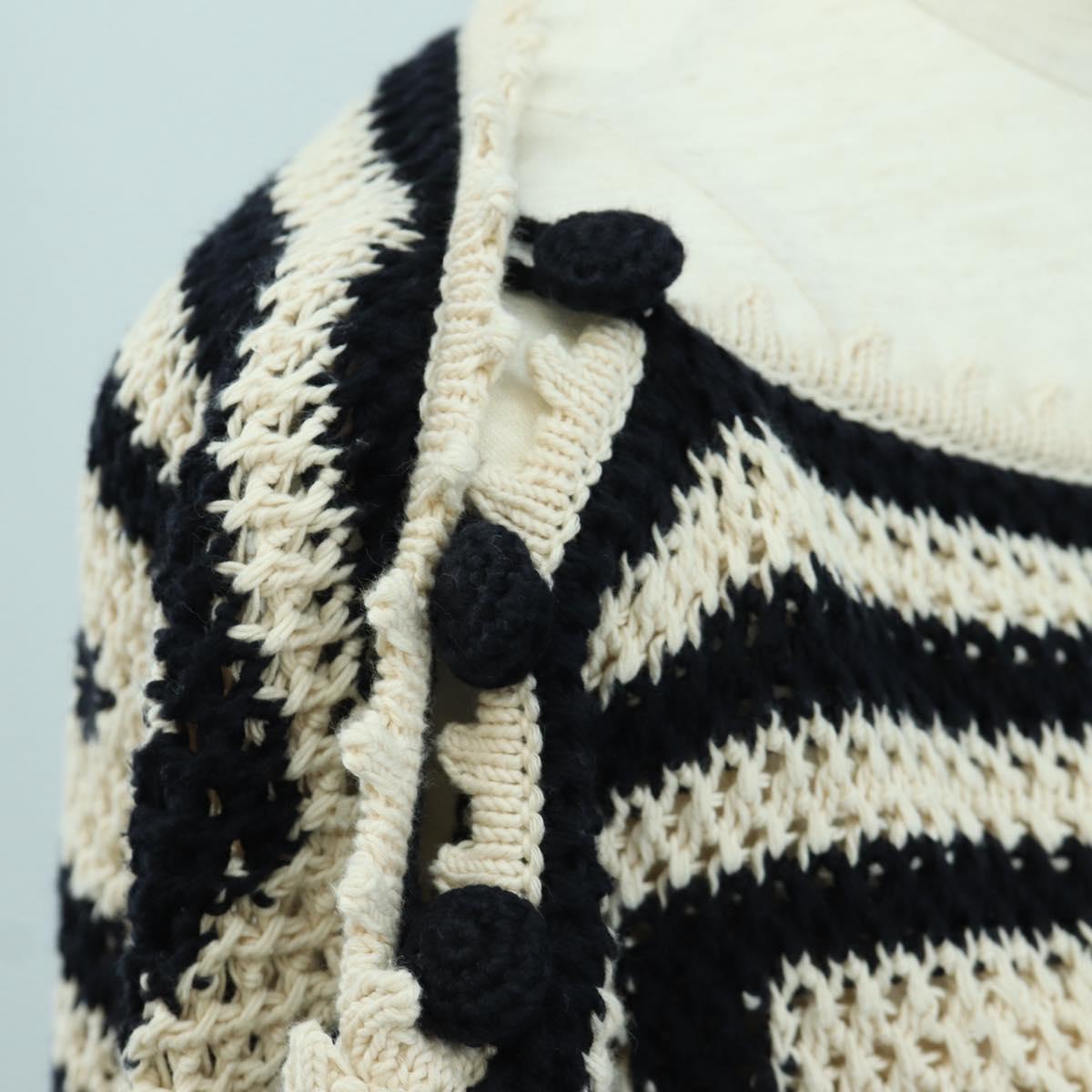 GUCCI Knit Tops Cotton White Auth 172546M