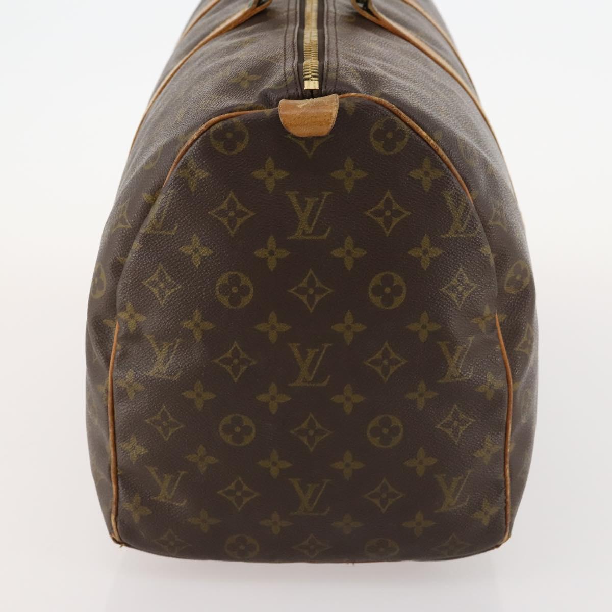 LOUIS VUITTON Monogram Keepall 50 Boston Bag M41426 LV Auth 172549