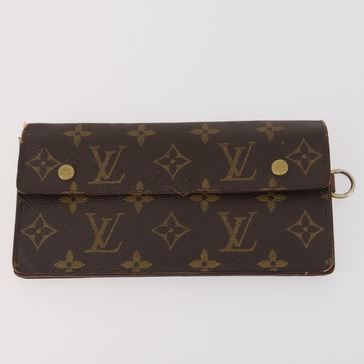 LOUIS VUITTON Monogram Wallet 4 Set LV Auth 172565