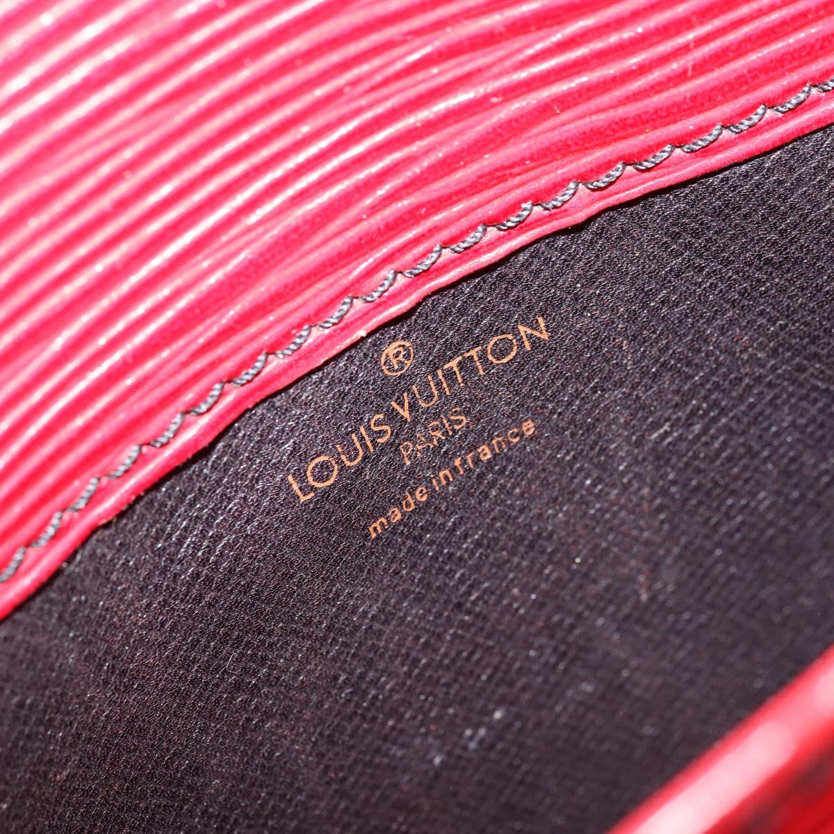 LOUIS VUITTON Epi Cartesier MM Shoulder Bag Red M52247 LV Auth 172584