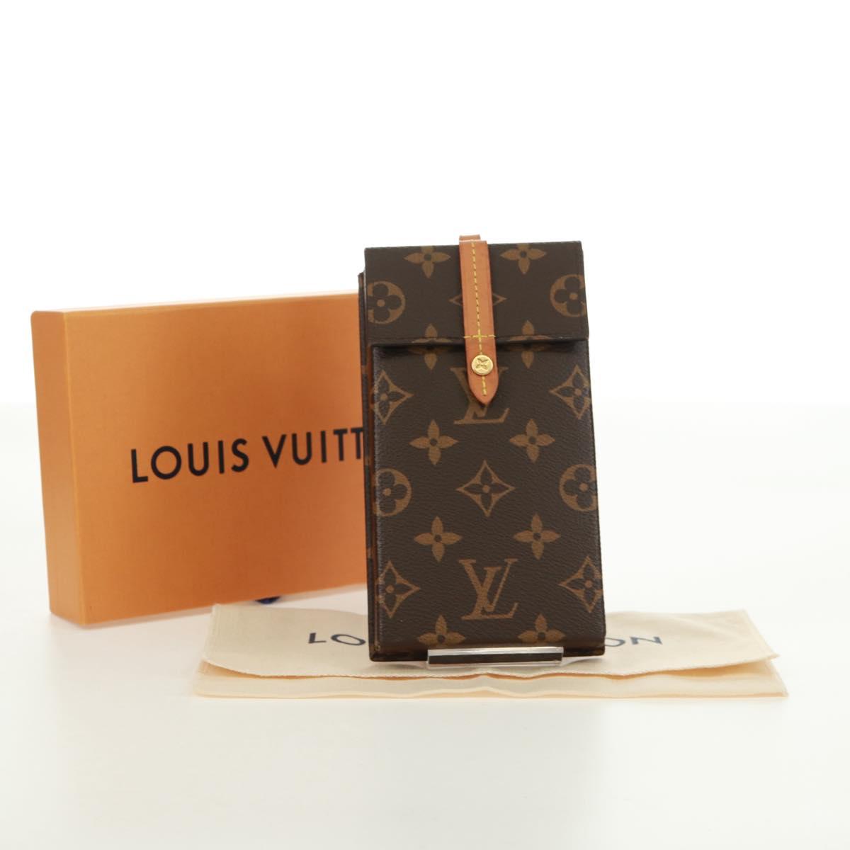 LOUIS VUITTON Monogram Box Phone Case Cell Phone Case M68523 LV Auth 172587M