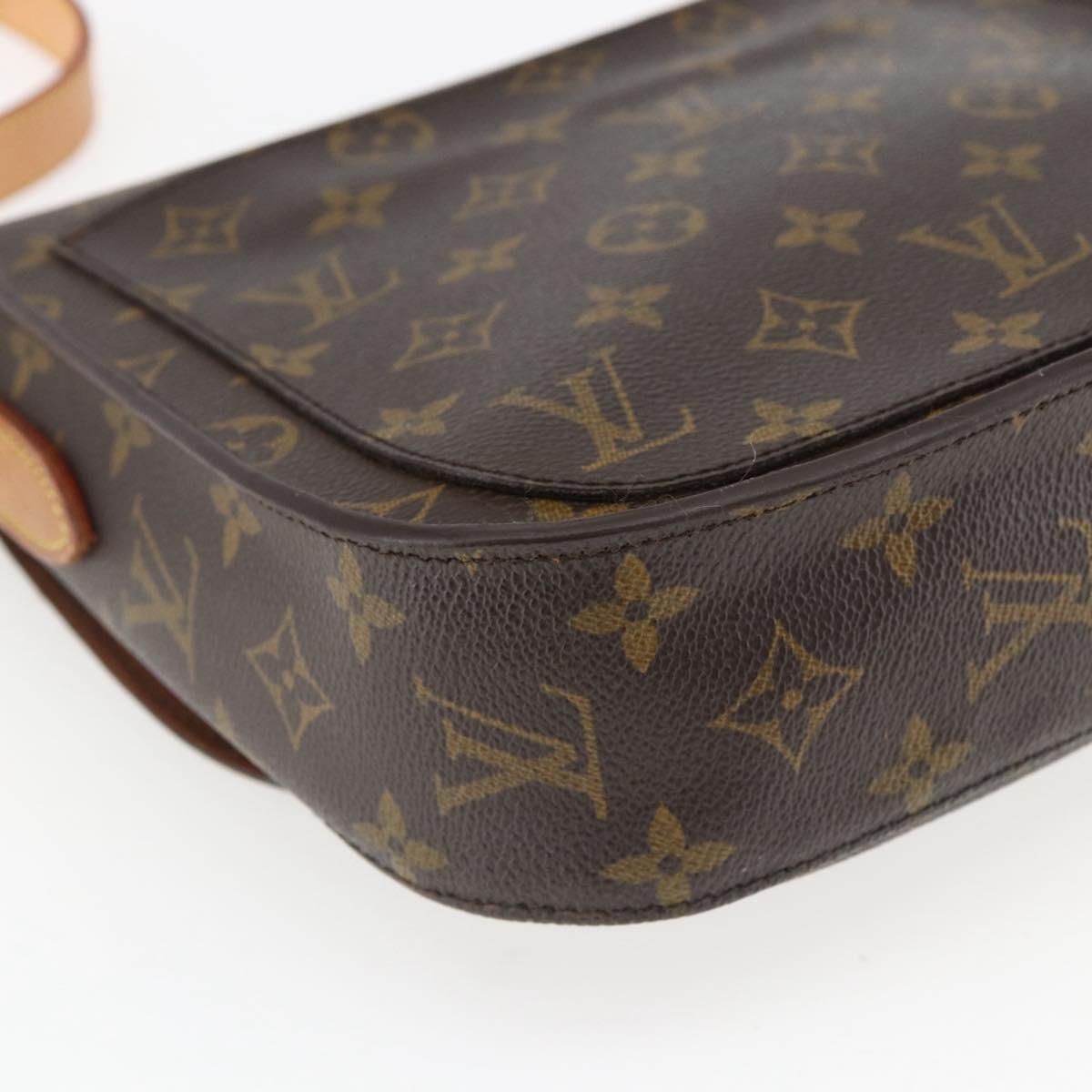 LOUIS VUITTON Monogram Saint Cloud GM Shoulder Bag M51242 LV Auth 172594