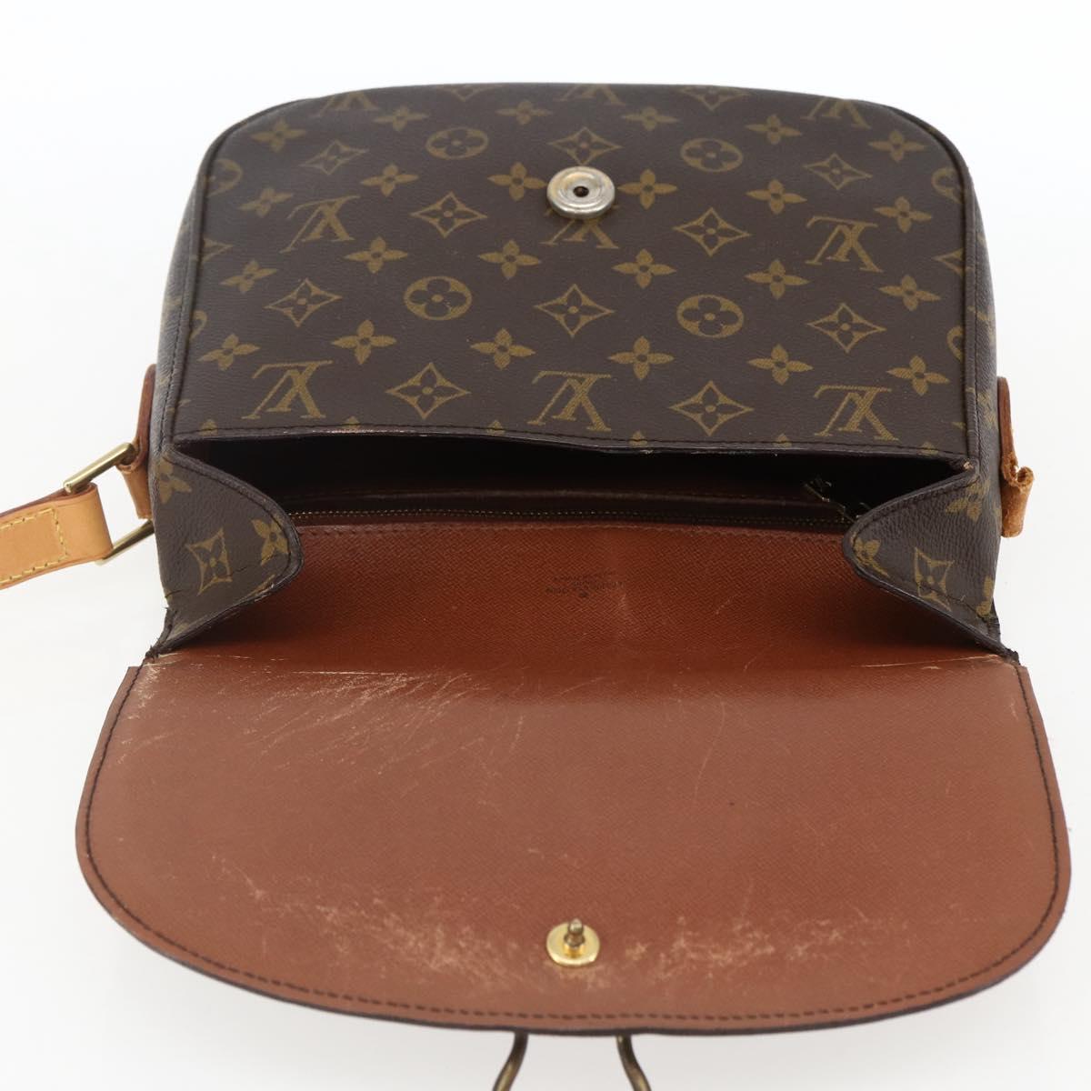 LOUIS VUITTON Monogram Saint Cloud GM Shoulder Bag M51242 LV Auth 172594