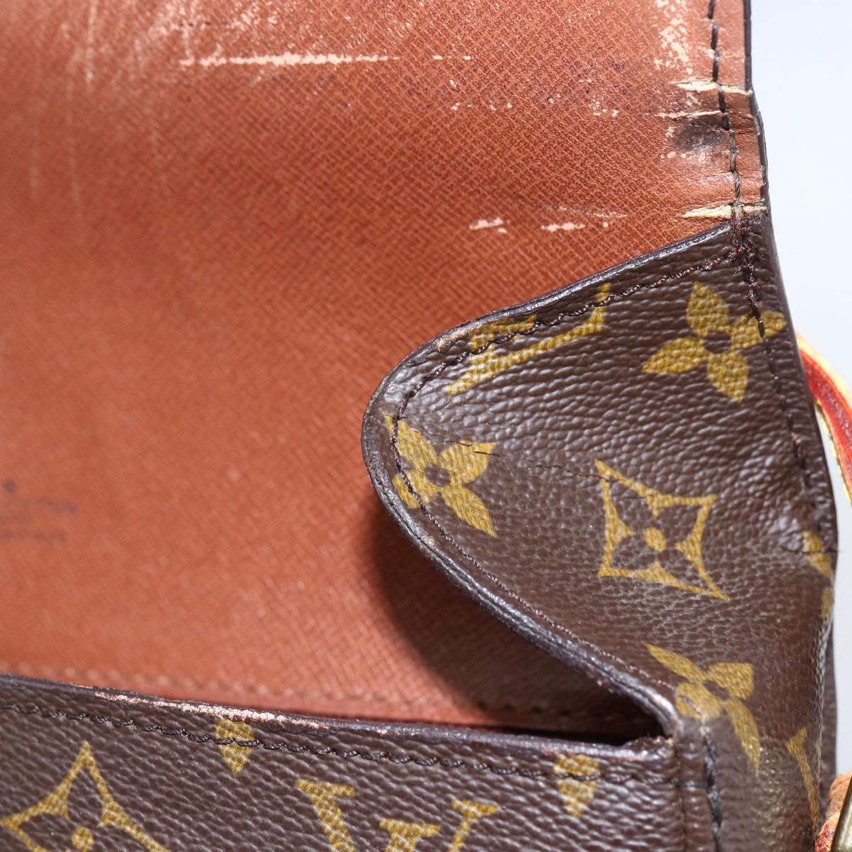LOUIS VUITTON Monogram Saint Cloud GM Shoulder Bag M51242 LV Auth 172594