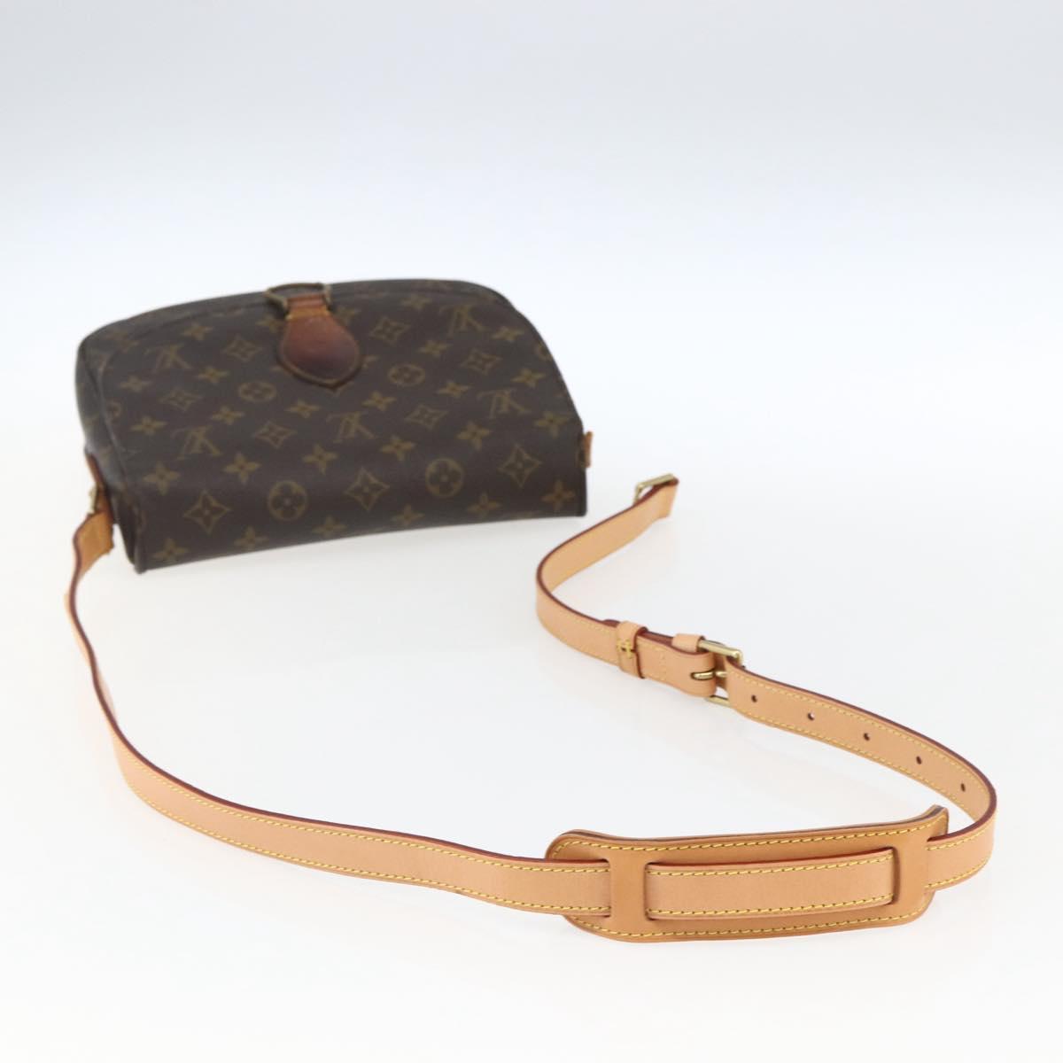 LOUIS VUITTON Monogram Saint Cloud GM Shoulder Bag M51242 LV Auth 172594