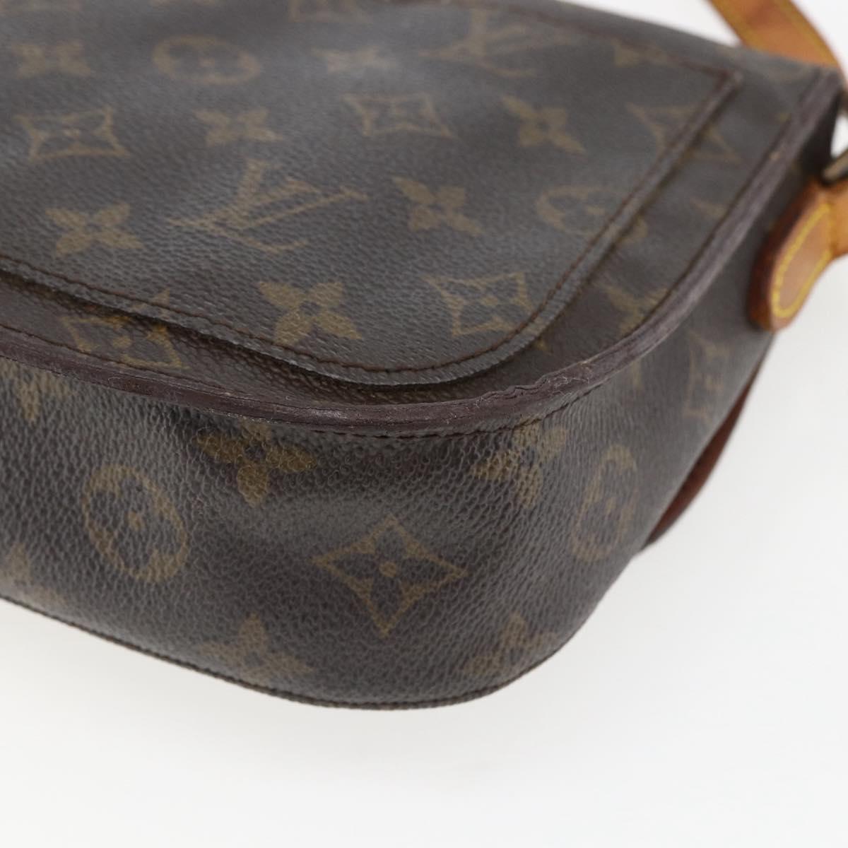 LOUIS VUITTON Monogram Saint Cloud MM Shoulder Bag M51243 LV Auth 172595