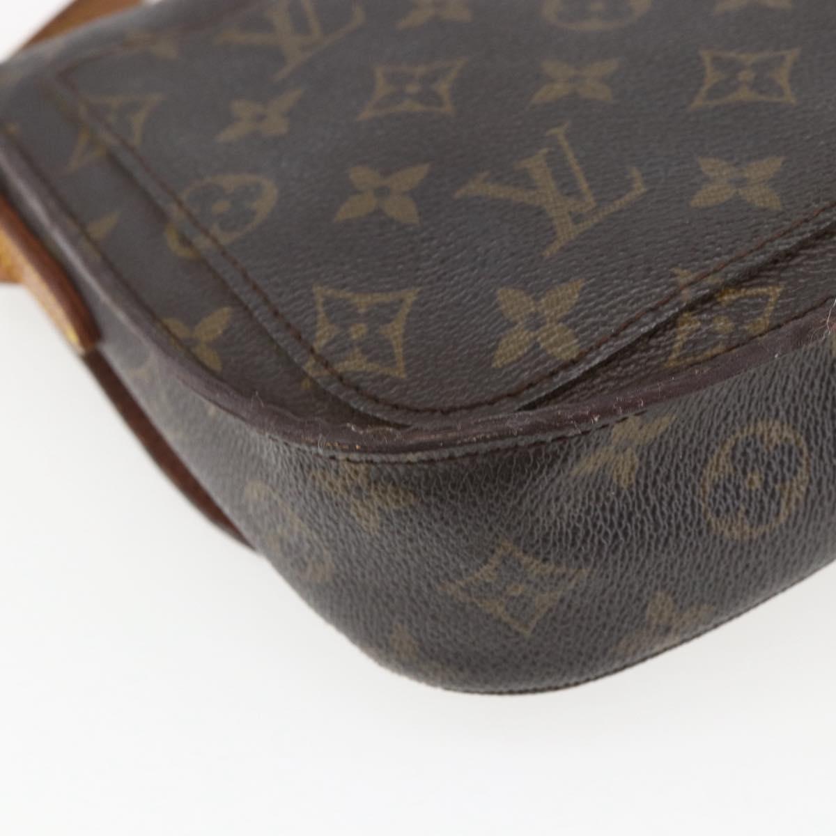 LOUIS VUITTON Monogram Saint Cloud MM Shoulder Bag M51243 LV Auth 172595