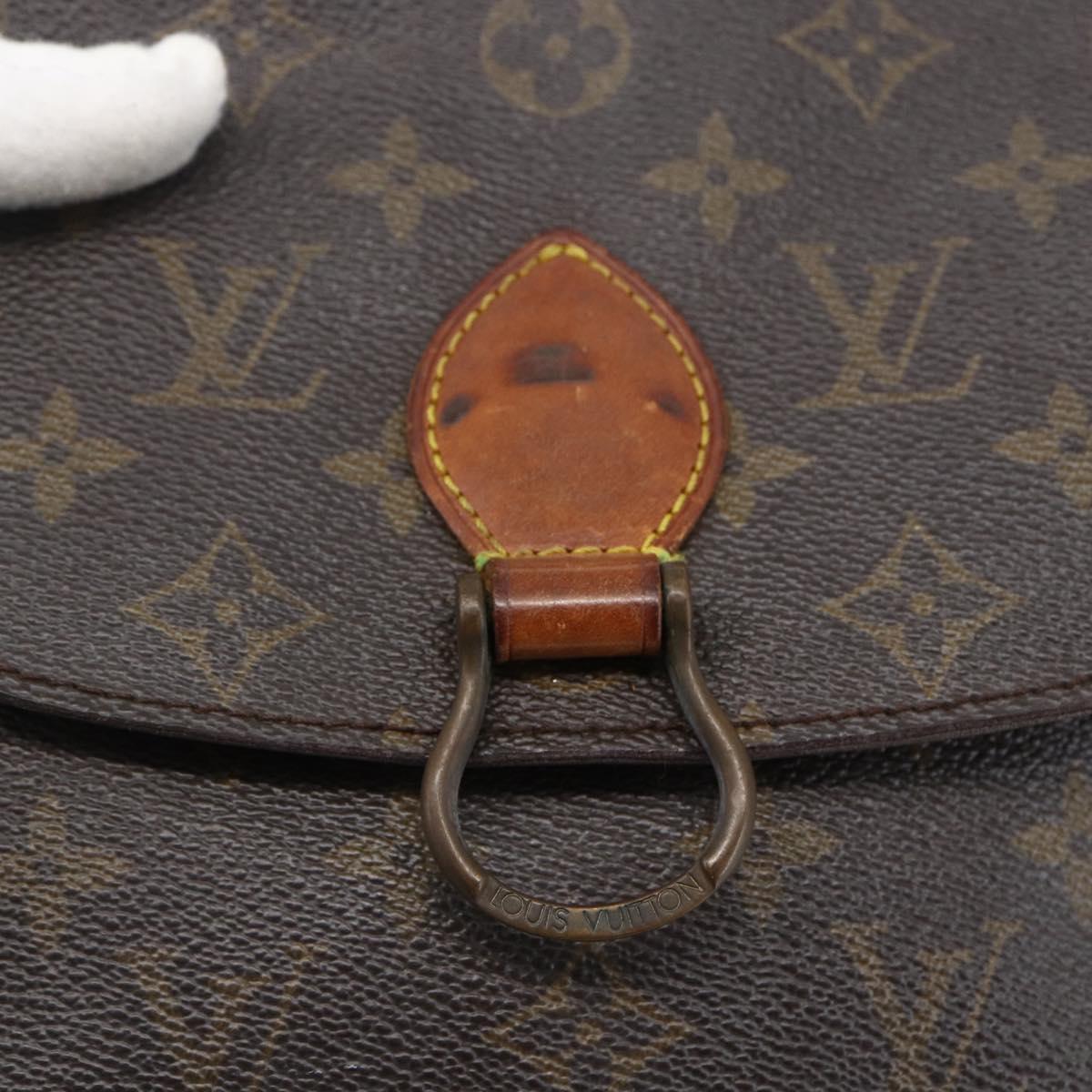 LOUIS VUITTON Monogram Saint Cloud MM Shoulder Bag M51243 LV Auth 172595
