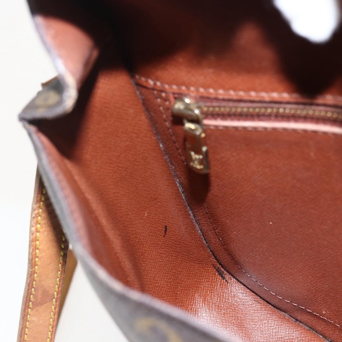 LOUIS VUITTON Monogram Saint Cloud MM Shoulder Bag M51243 LV Auth 172595