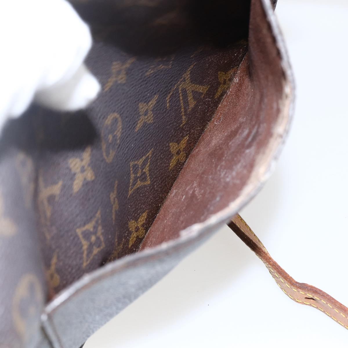 LOUIS VUITTON Monogram Saint Cloud MM Shoulder Bag M51243 LV Auth 172595