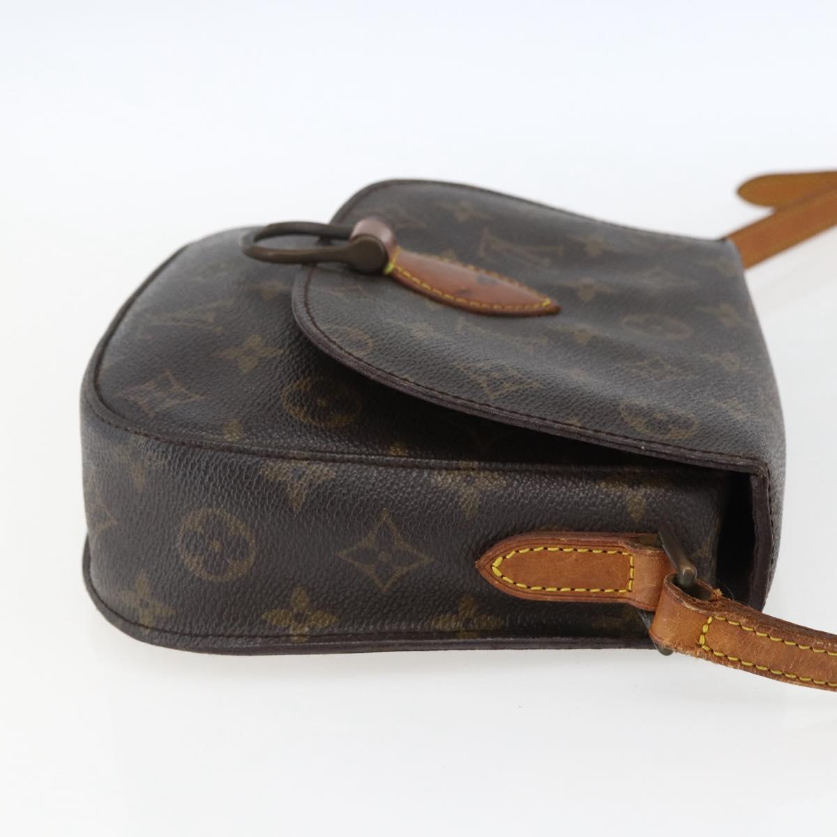 LOUIS VUITTON Monogram Saint Cloud MM Shoulder Bag M51243 LV Auth 172595