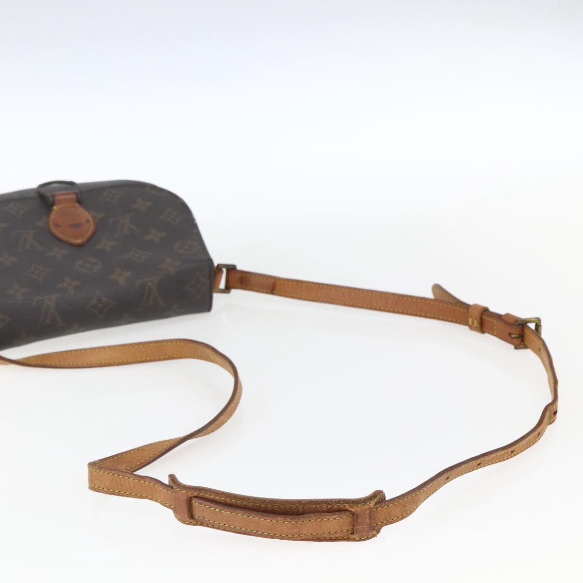 LOUIS VUITTON Monogram Saint Cloud MM Shoulder Bag M51243 LV Auth 172595