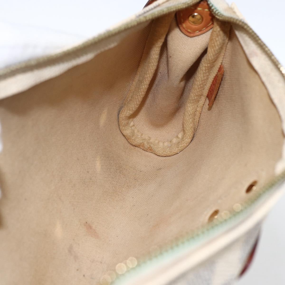 LOUIS VUITTON Damier Azur Eva Shoulder Bag 2way N55214 LV Auth 172596A