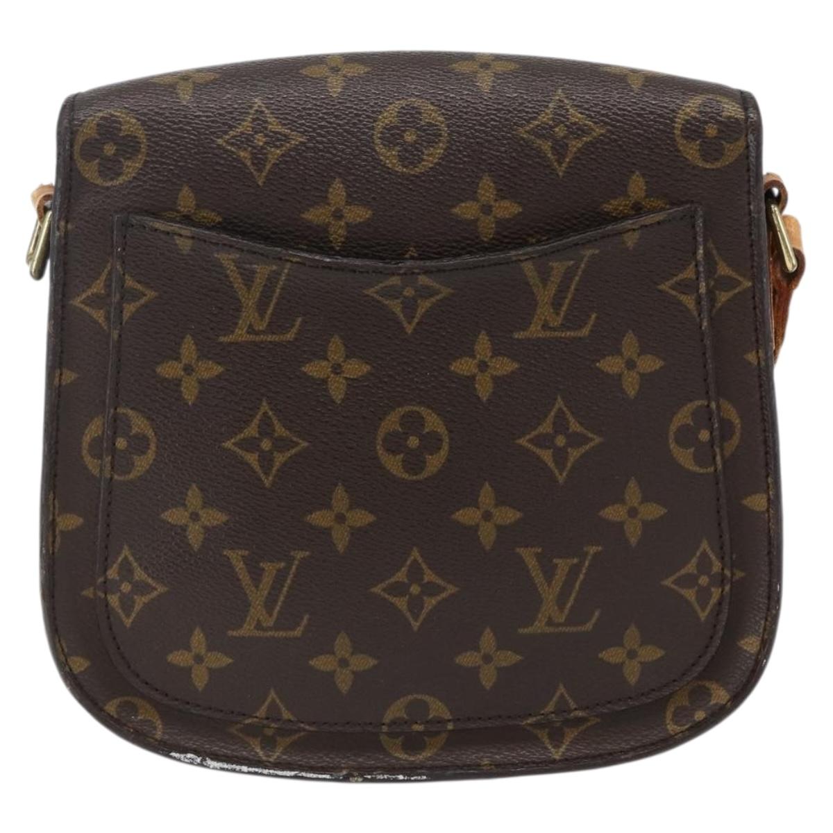 LOUIS VUITTON Monogram Saint Cloud MM Shoulder Bag M51243 LV Auth 172604