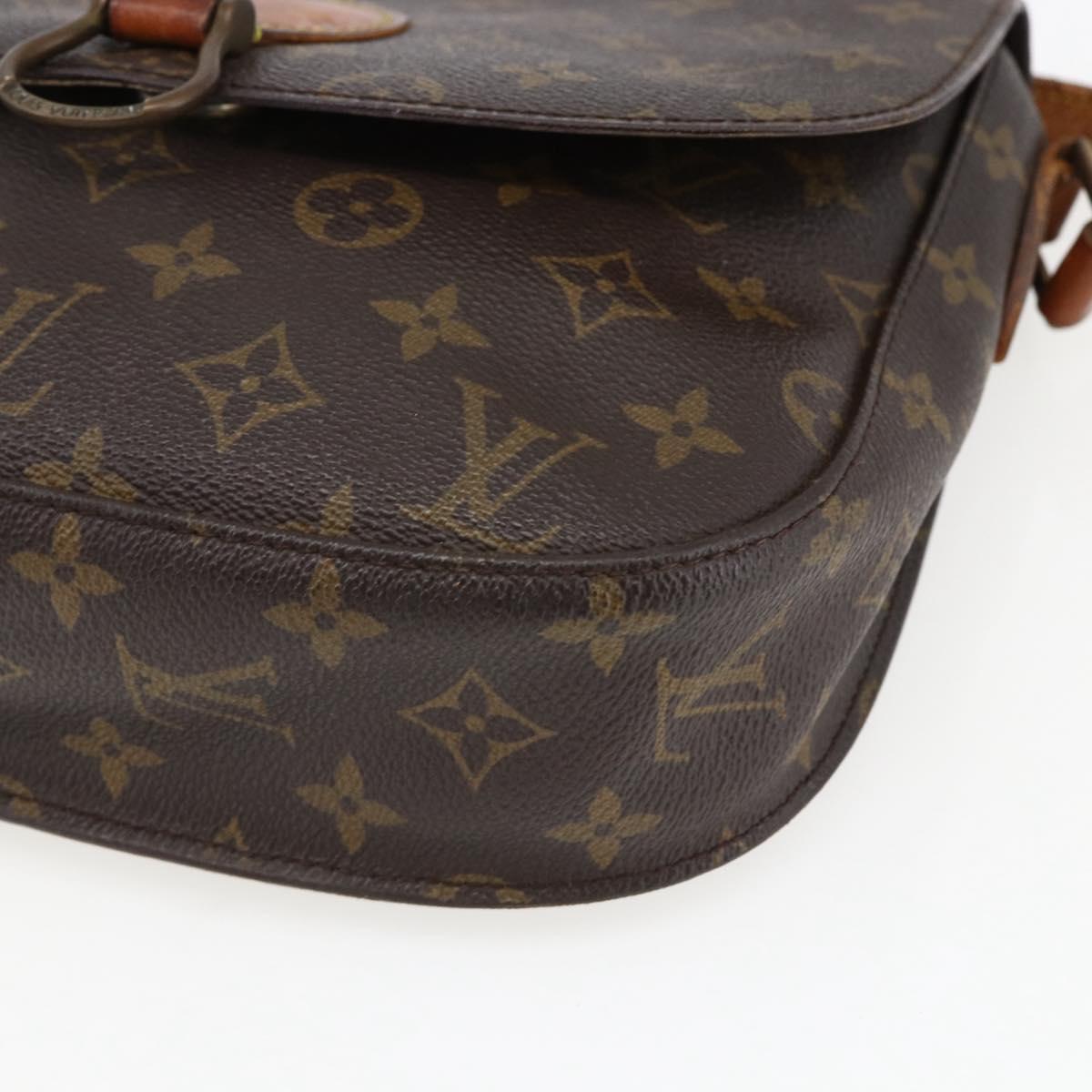 LOUIS VUITTON Monogram Saint Cloud GM Shoulder Bag M51242 LV Auth 172612