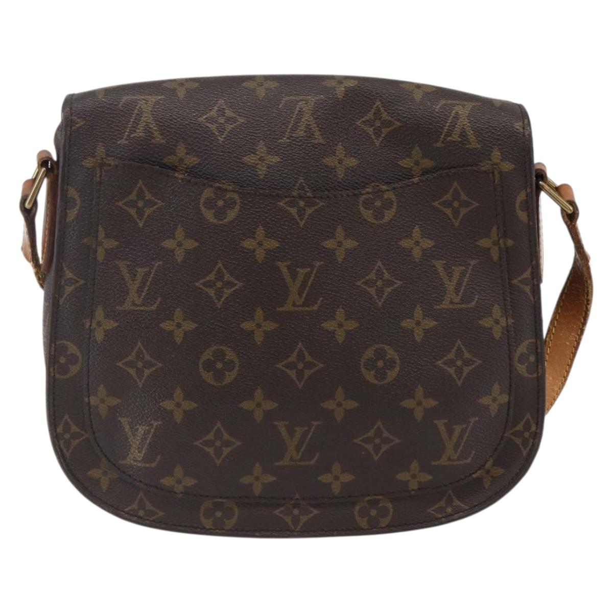 LOUIS VUITTON Monogram Saint Cloud GM Shoulder Bag M51242 LV Auth 172612