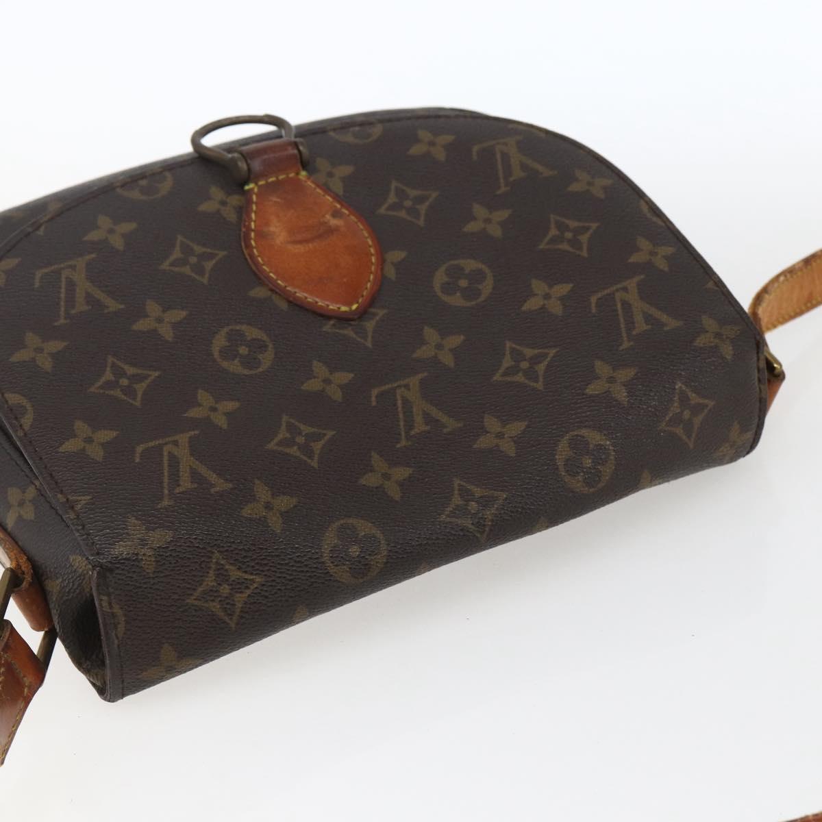 LOUIS VUITTON Monogram Saint Cloud GM Shoulder Bag M51242 LV Auth 172612