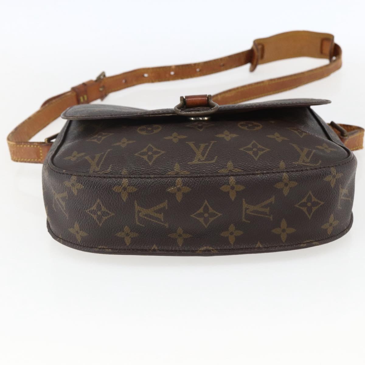 LOUIS VUITTON Monogram Saint Cloud GM Shoulder Bag M51242 LV Auth 172612