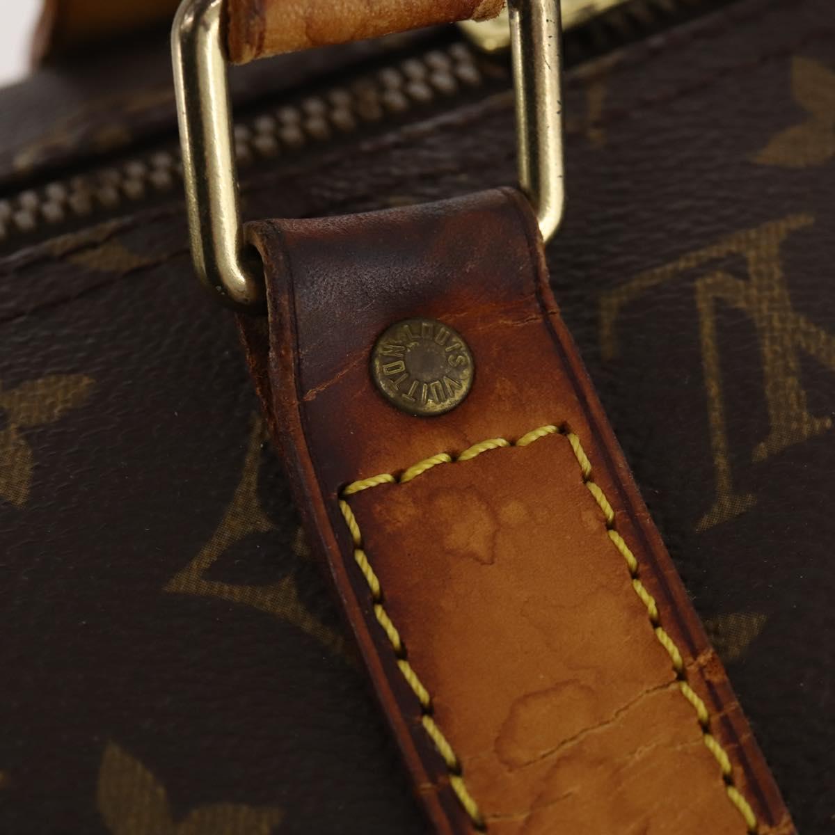 LOUIS VUITTON Monogram Keepall 50 Boston Bag M41426 LV Auth 172614