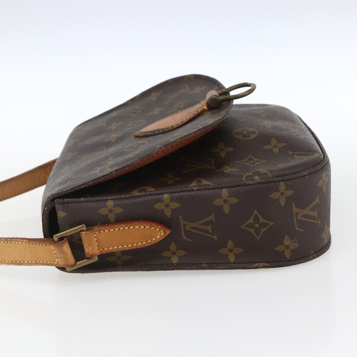 LOUIS VUITTON Monogram Saint Cloud GM Shoulder Bag M51242 LV Auth 172618