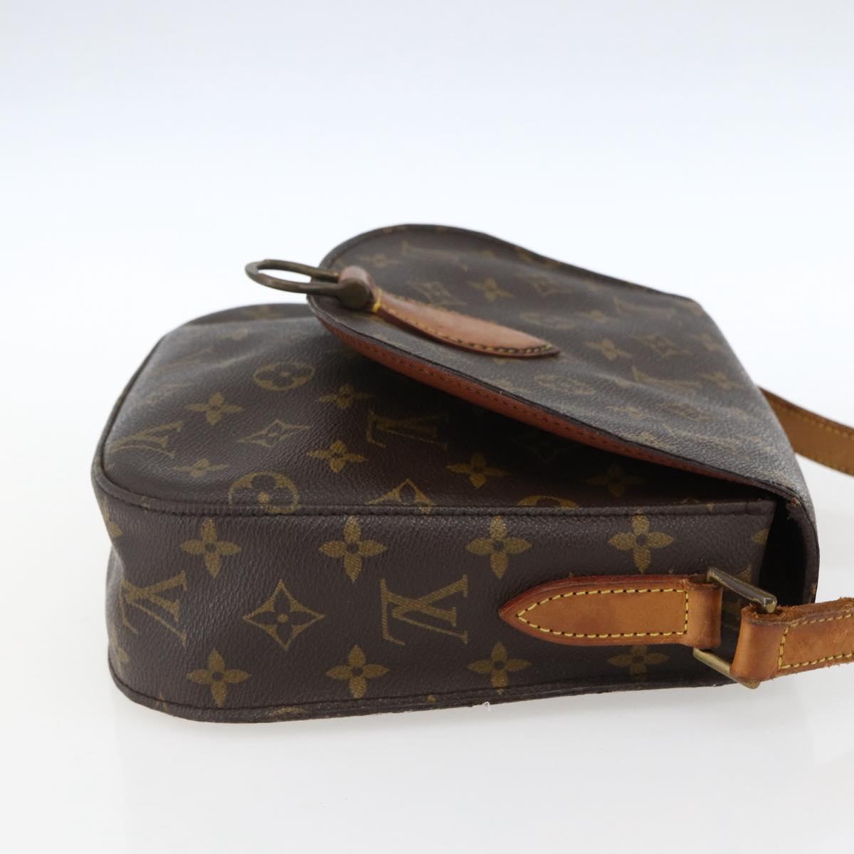LOUIS VUITTON Monogram Saint Cloud GM Shoulder Bag M51242 LV Auth 172618