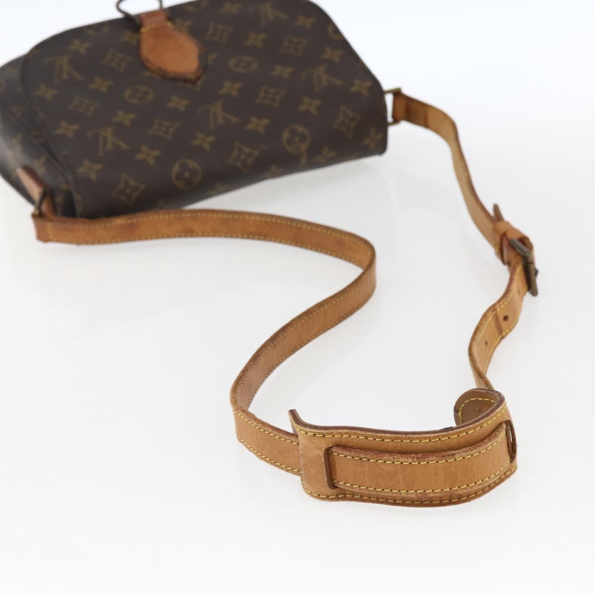 LOUIS VUITTON Monogram Saint Cloud GM Shoulder Bag M51242 LV Auth 172618