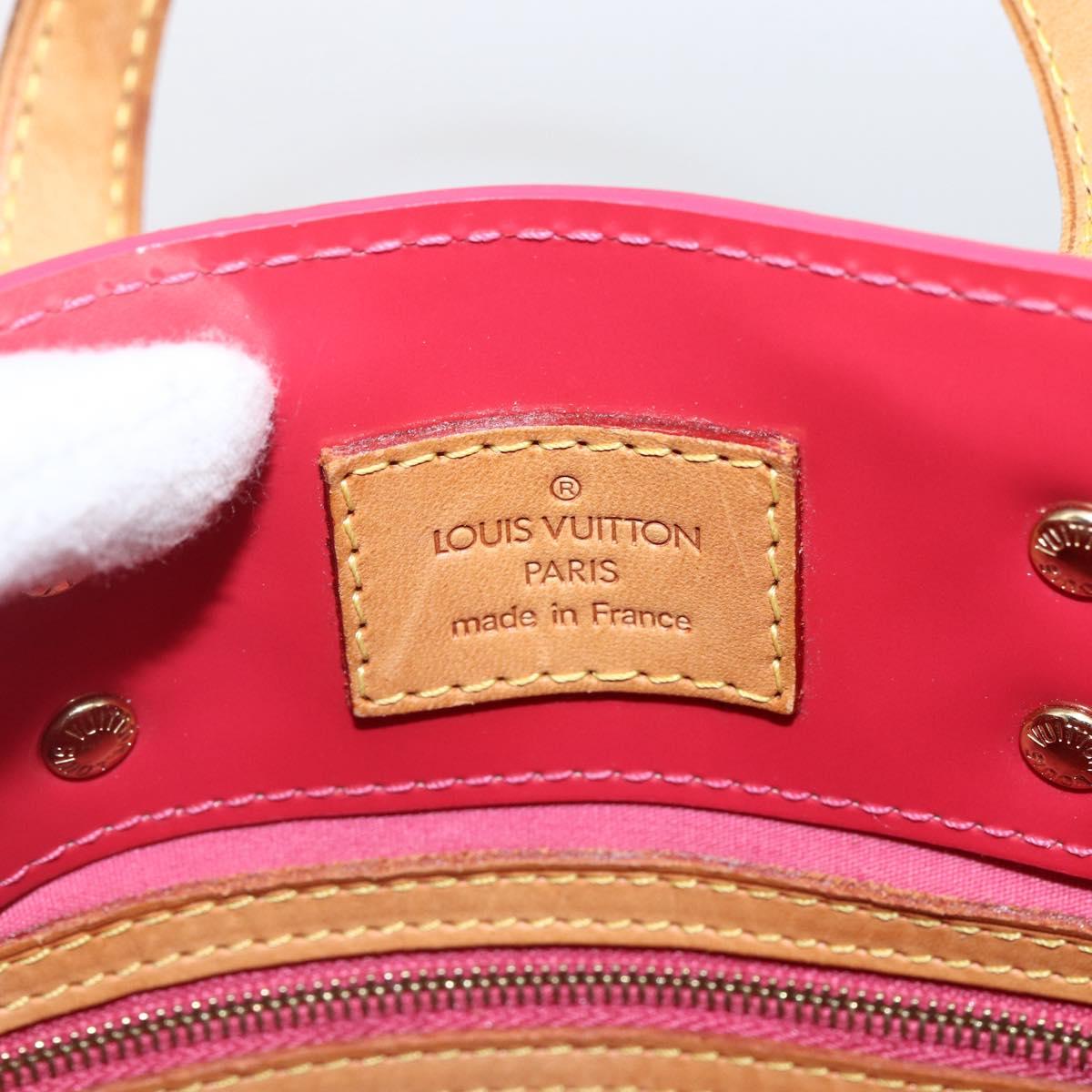 LOUIS VUITTON Monogram Vernis Reade PM Hand Bag Fran Boise M9132F LV Auth 172625