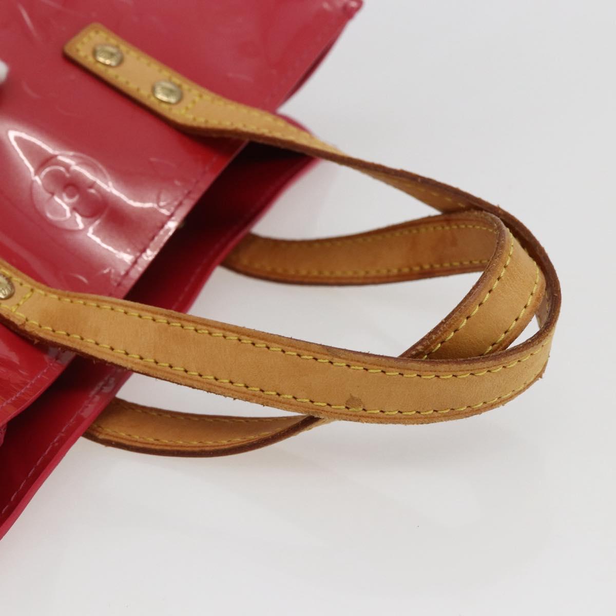 LOUIS VUITTON Monogram Vernis Reade PM Hand Bag Fran Boise M9132F LV Auth 172625