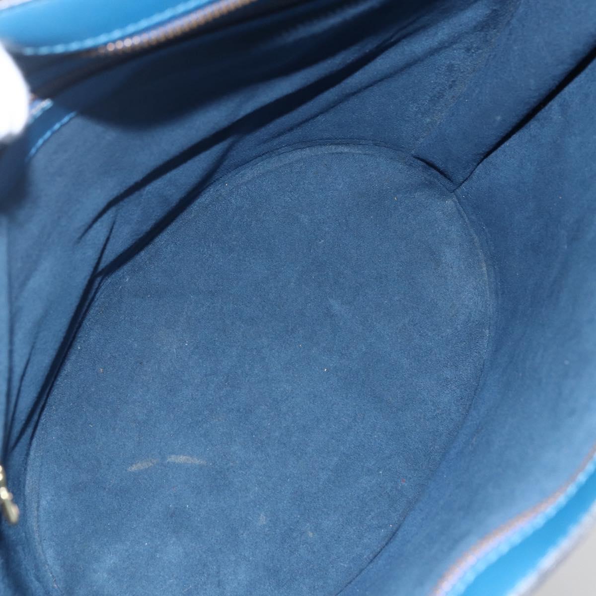LOUIS VUITTON Epi Saint Jacques Shopping Shoulder Bag Blue M52275 LV Auth 172629