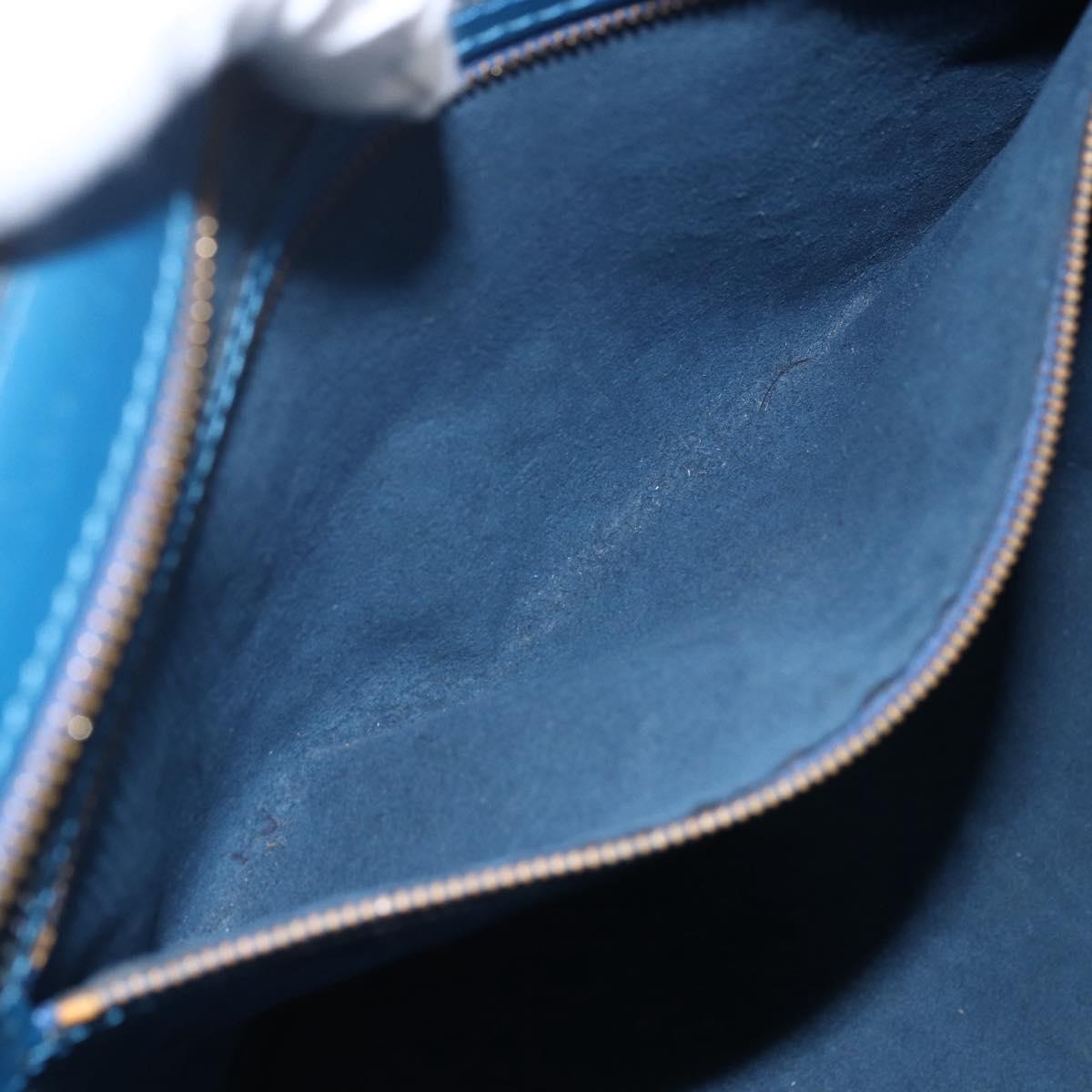 LOUIS VUITTON Epi Saint Jacques Shopping Shoulder Bag Blue M52275 LV Auth 172629