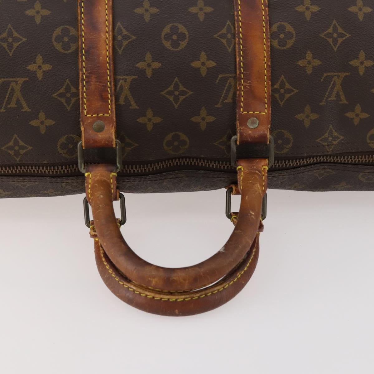LOUIS VUITTON Monogram Keepall 45 Boston Bag M41428 LV Auth 172630