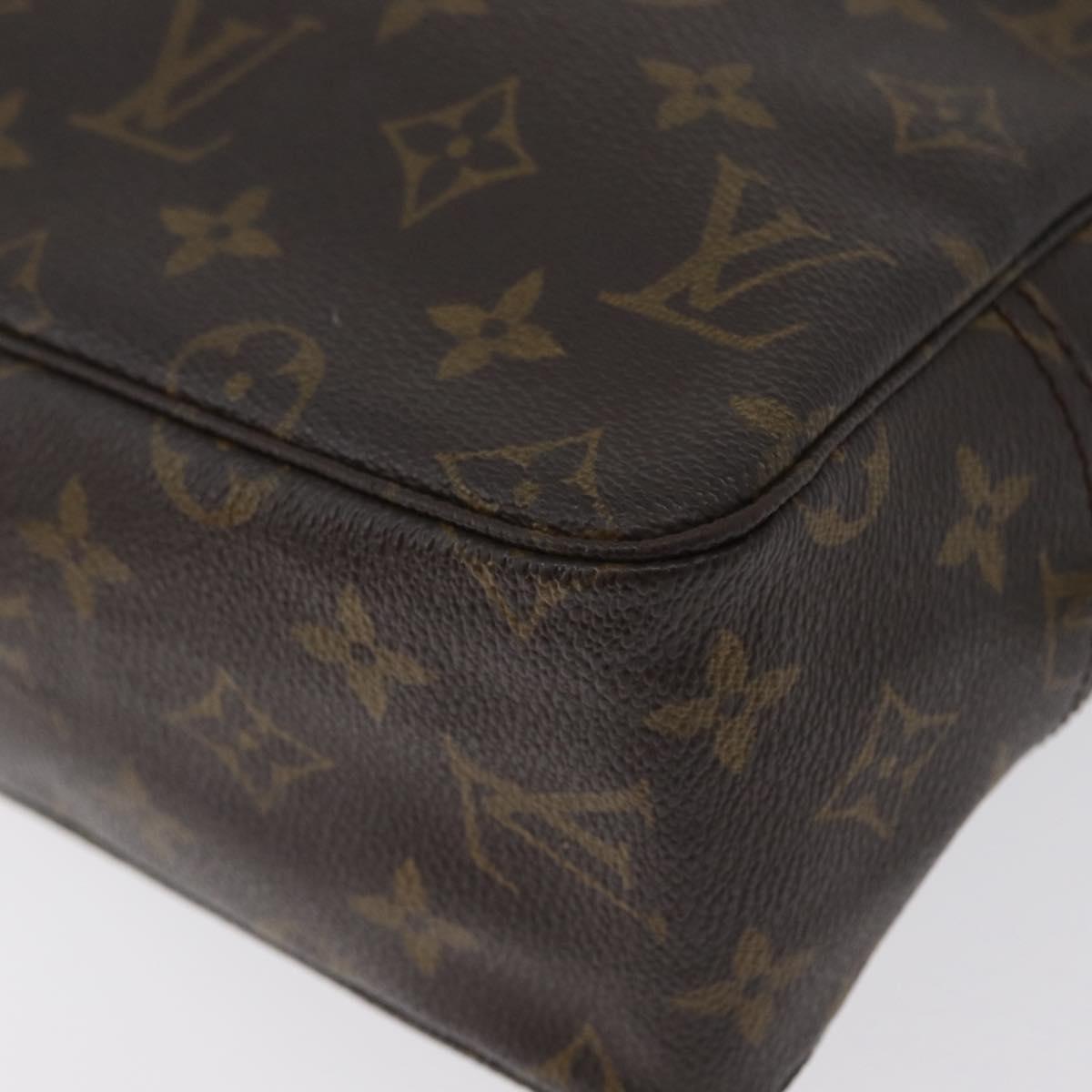 LOUIS VUITTON Monogram Trousse Toilette 28 Clutch Bag M47522 LV Auth 172655