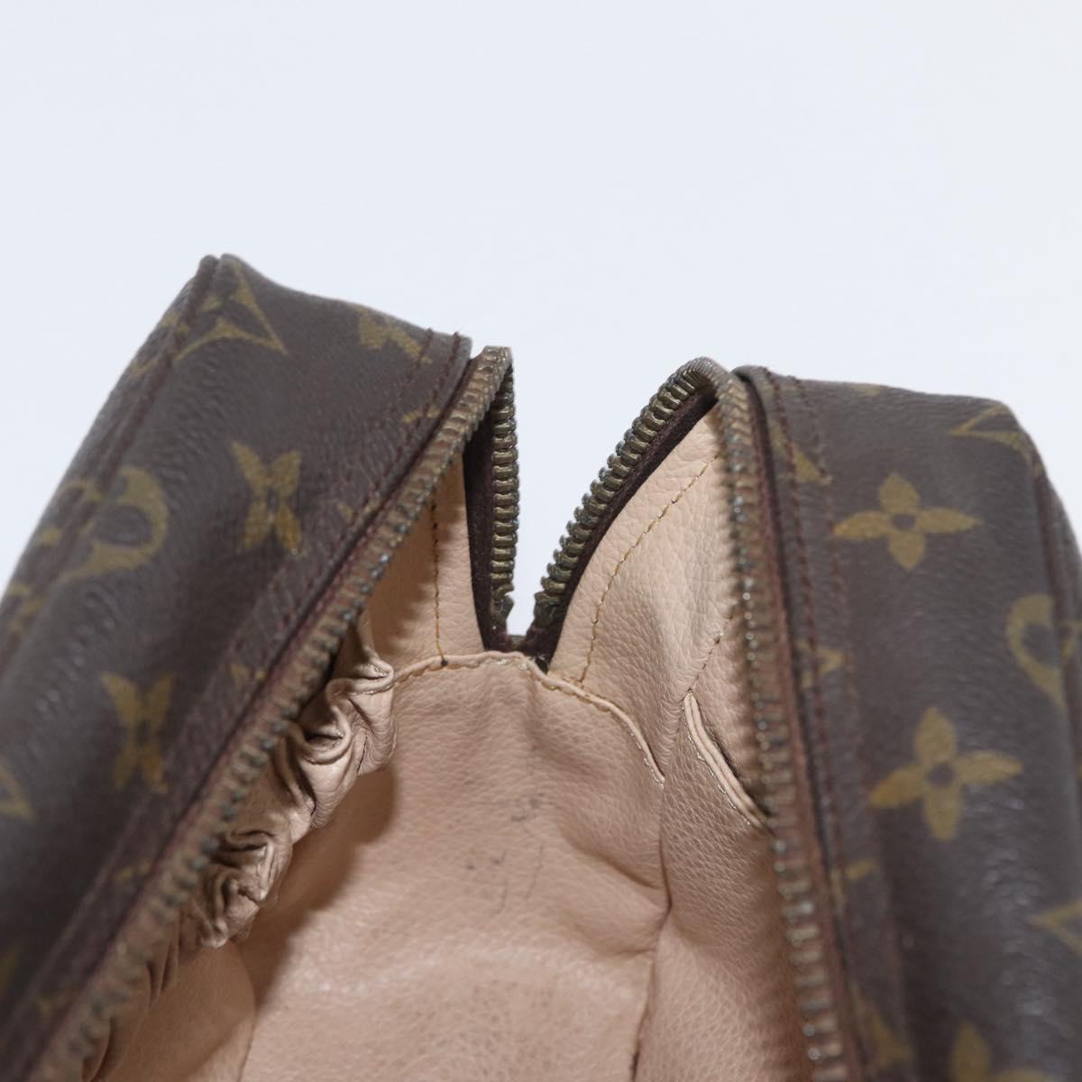 LOUIS VUITTON Monogram Trousse Toilette 28 Clutch Bag M47522 LV Auth 172655