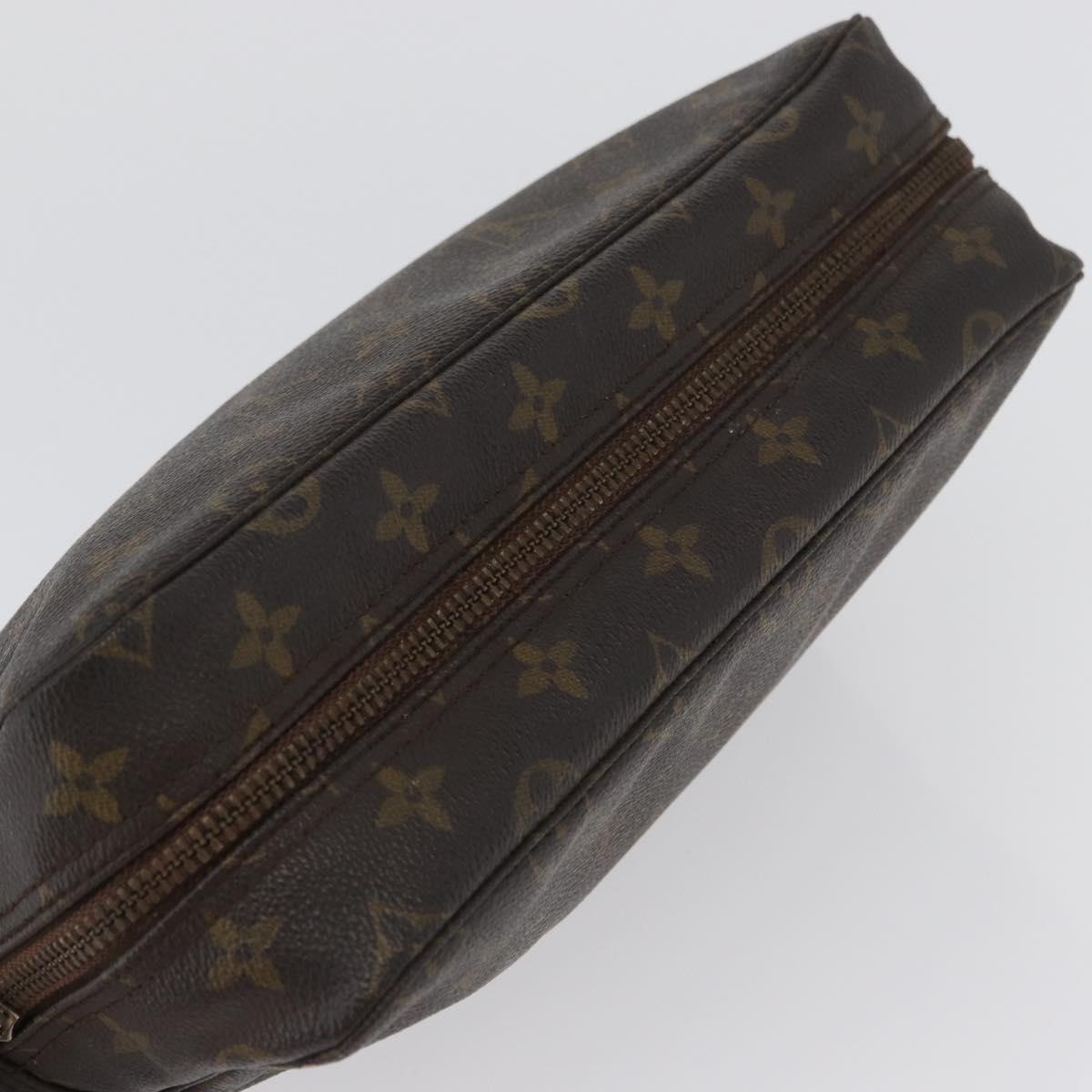 LOUIS VUITTON Monogram Trousse Toilette 28 Clutch Bag M47522 LV Auth 172655