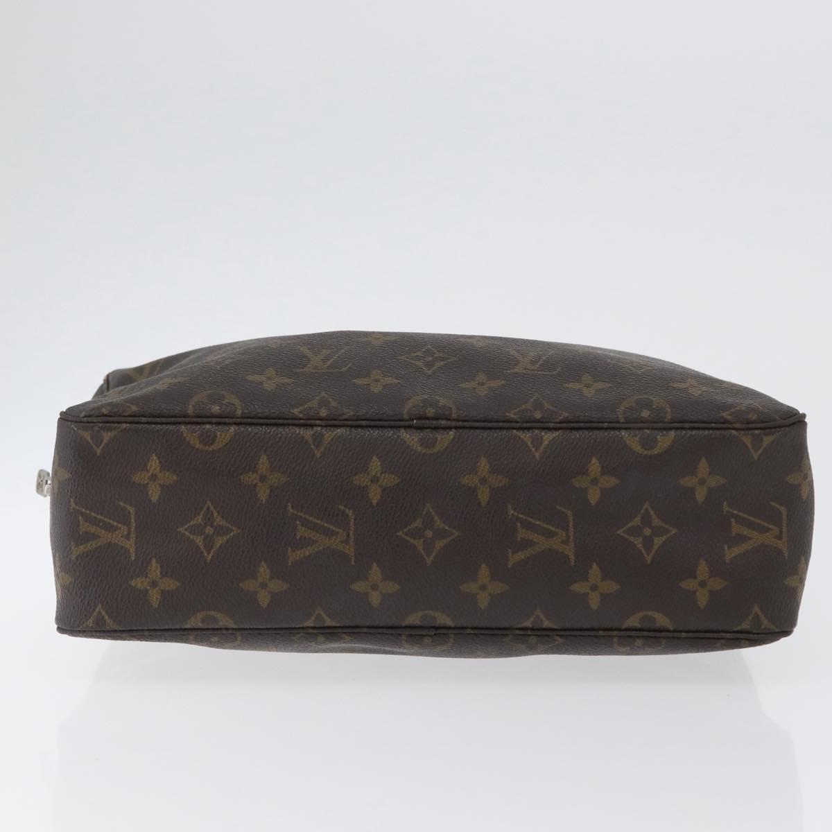 LOUIS VUITTON Monogram Trousse Toilette 28 Clutch Bag M47522 LV Auth 172655