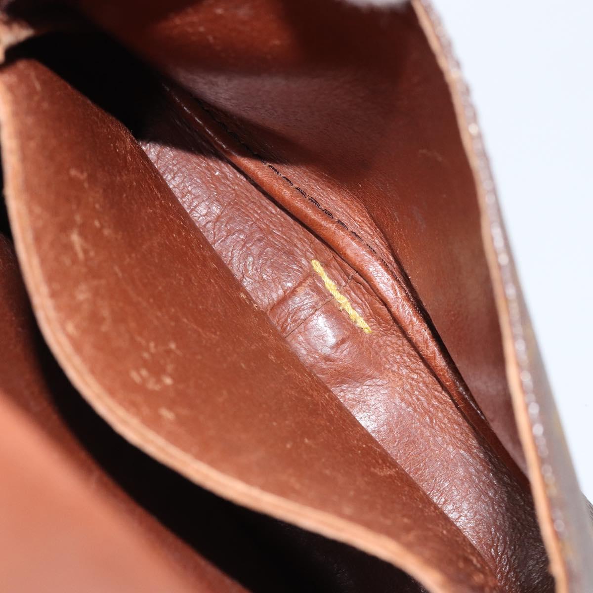 LOUIS VUITTON Monogram Cartouchiere MM Shoulder Bag M51253 LV Auth 172656