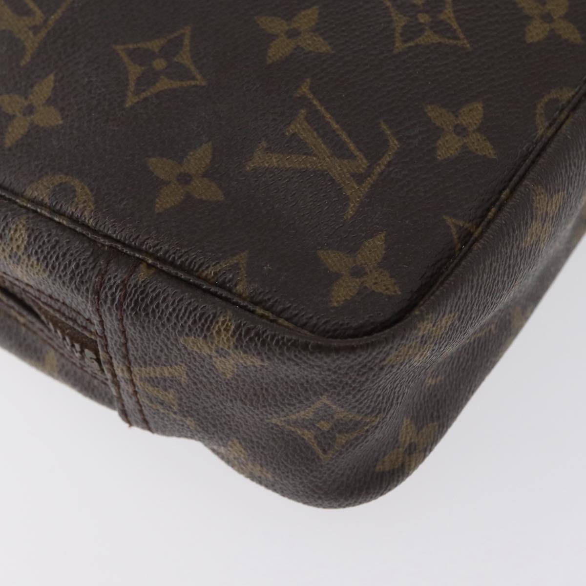 LOUIS VUITTON Monogram Trousse Toilette 23 Clutch Bag M47524 LV Auth 172657