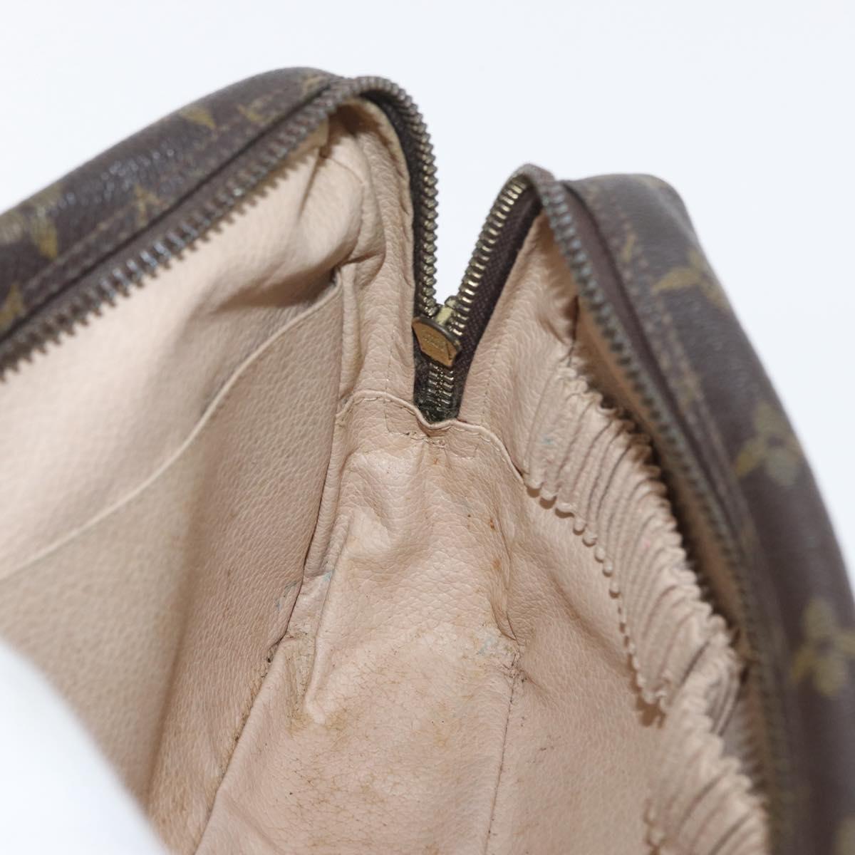 LOUIS VUITTON Monogram Trousse Toilette 23 Clutch Bag M47524 LV Auth 172657