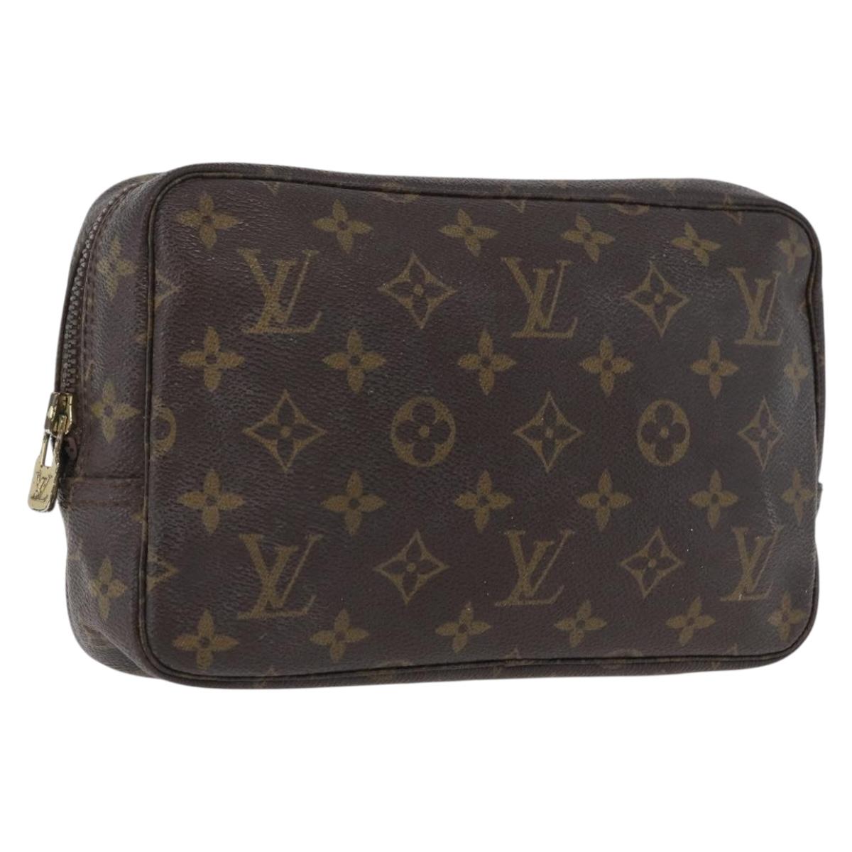 LOUIS VUITTON Monogram Trousse Toilette 23 Clutch Bag M47524 LV Auth 172657