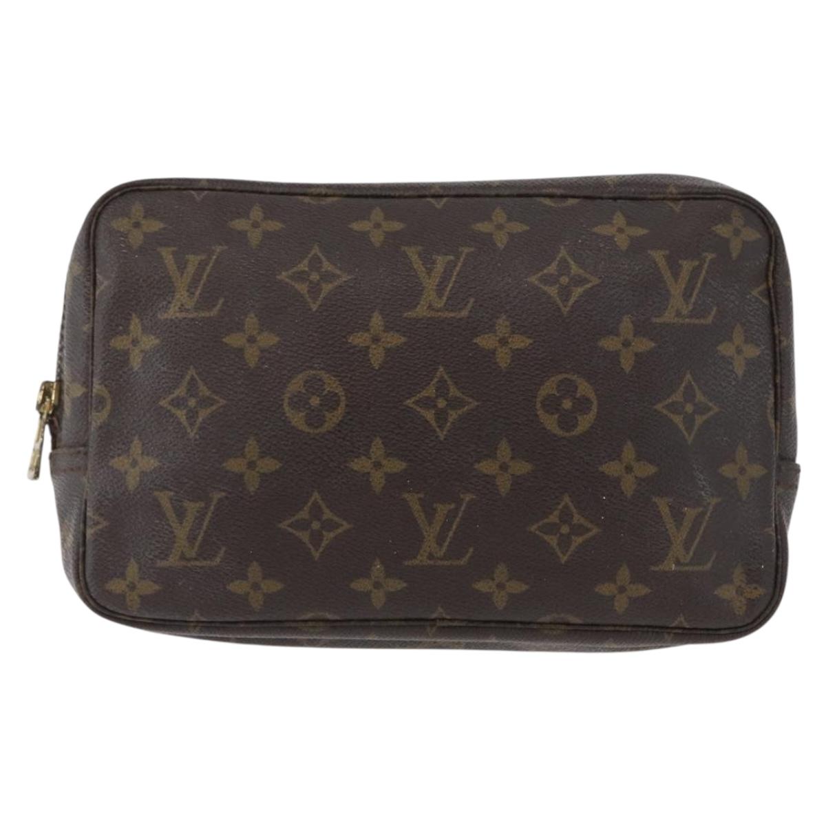 LOUIS VUITTON Monogram Trousse Toilette 23 Clutch Bag M47524 LV Auth 172657