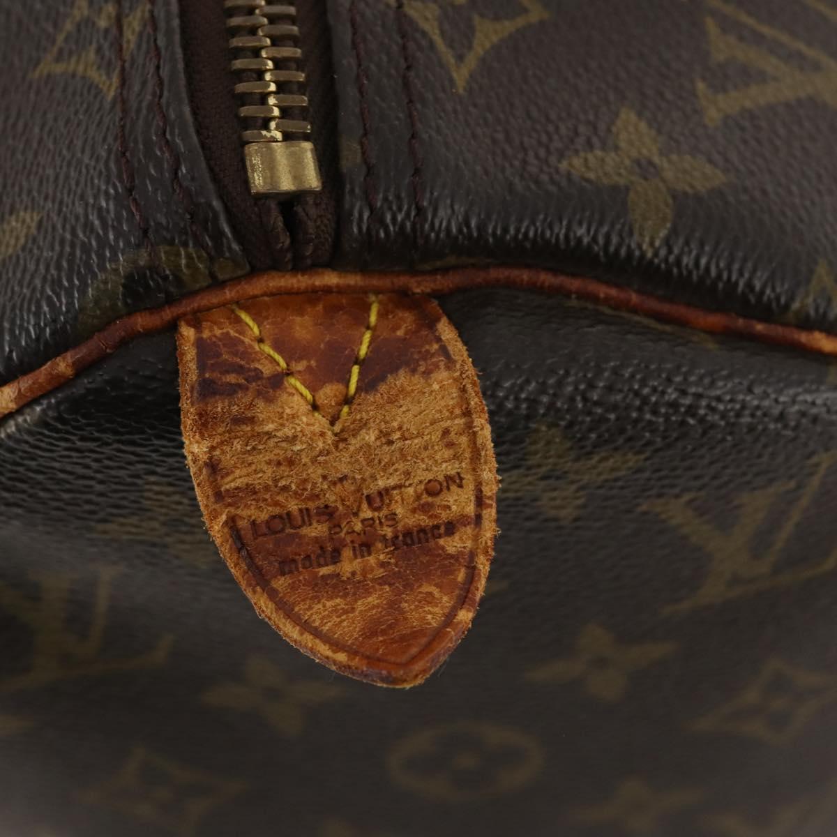 LOUIS VUITTON Monogram Keepall 45 Boston Bag M41428 LV Auth 172659