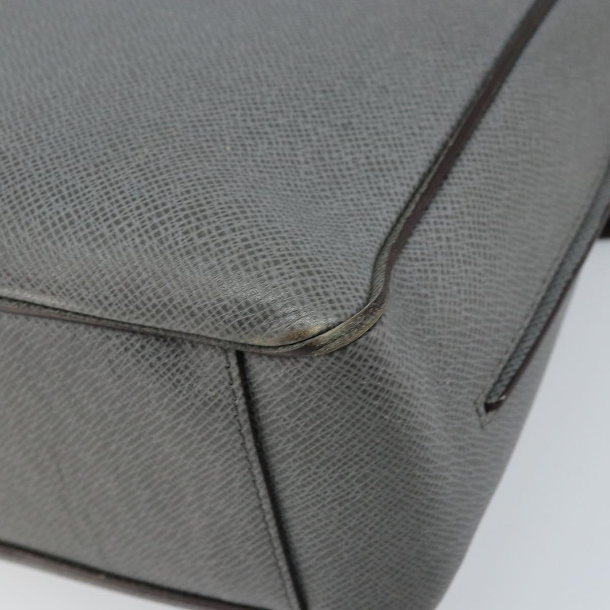 LOUIS VUITTON Taiga Roman MM Shoulder Bag Gray Gracie M32623 LV Auth 172661
