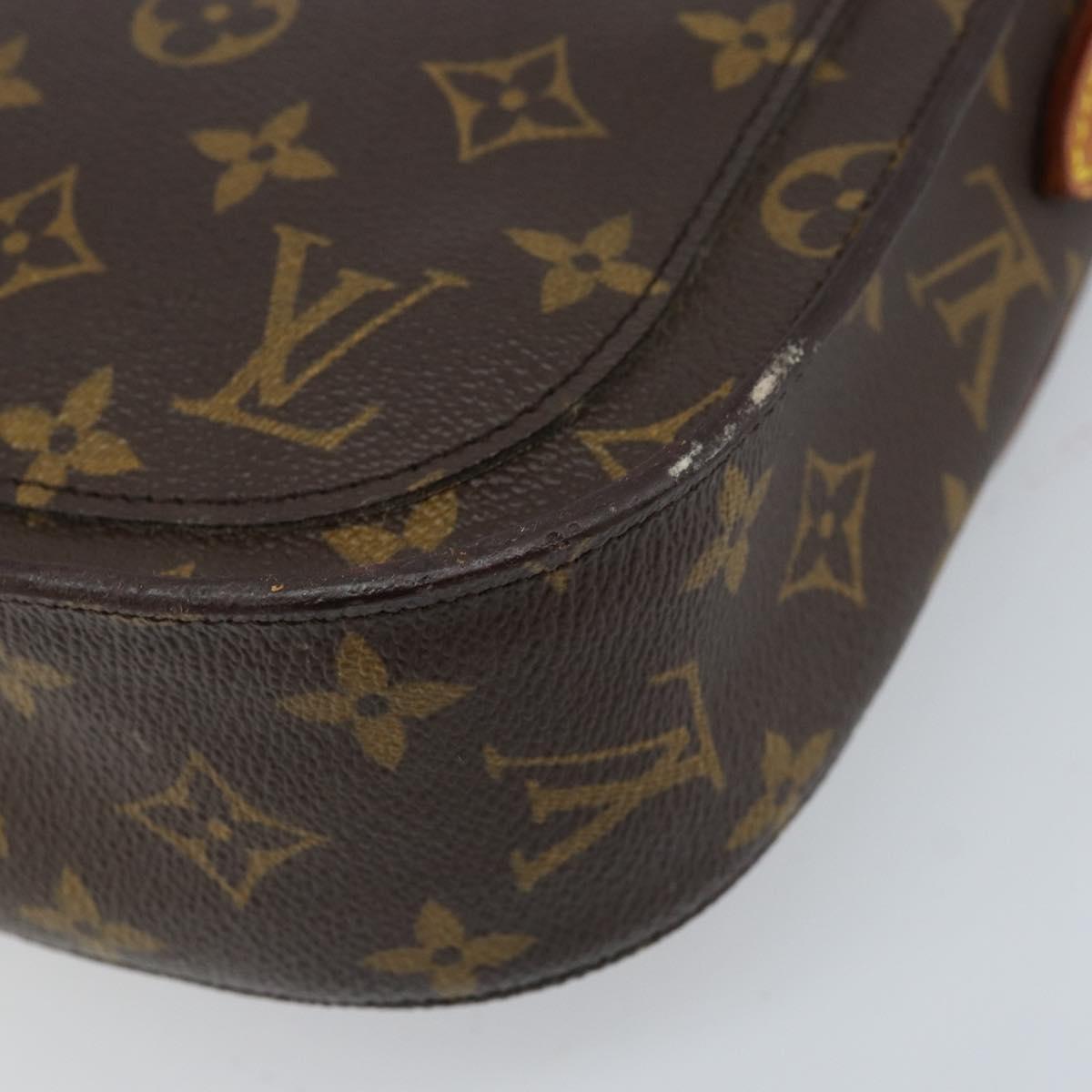 LOUIS VUITTON Monogram Saint Cloud GM Shoulder Bag M51242 LV Auth 172670