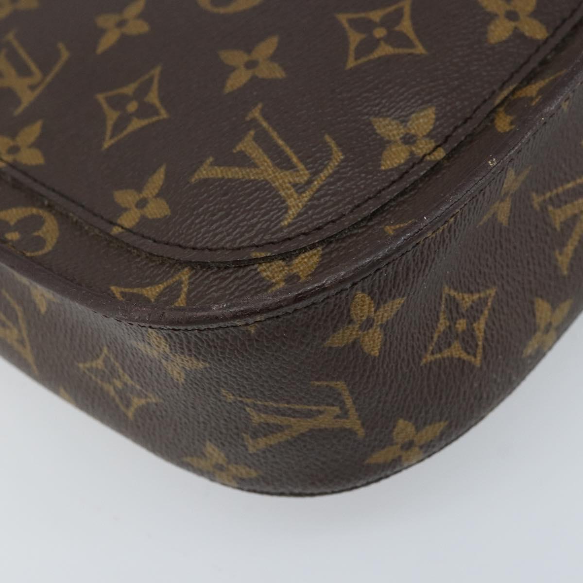 LOUIS VUITTON Monogram Saint Cloud GM Shoulder Bag M51242 LV Auth 172670
