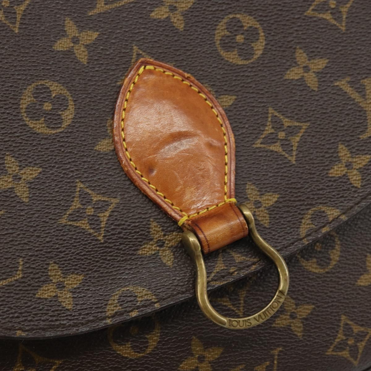 LOUIS VUITTON Monogram Saint Cloud GM Shoulder Bag M51242 LV Auth 172670