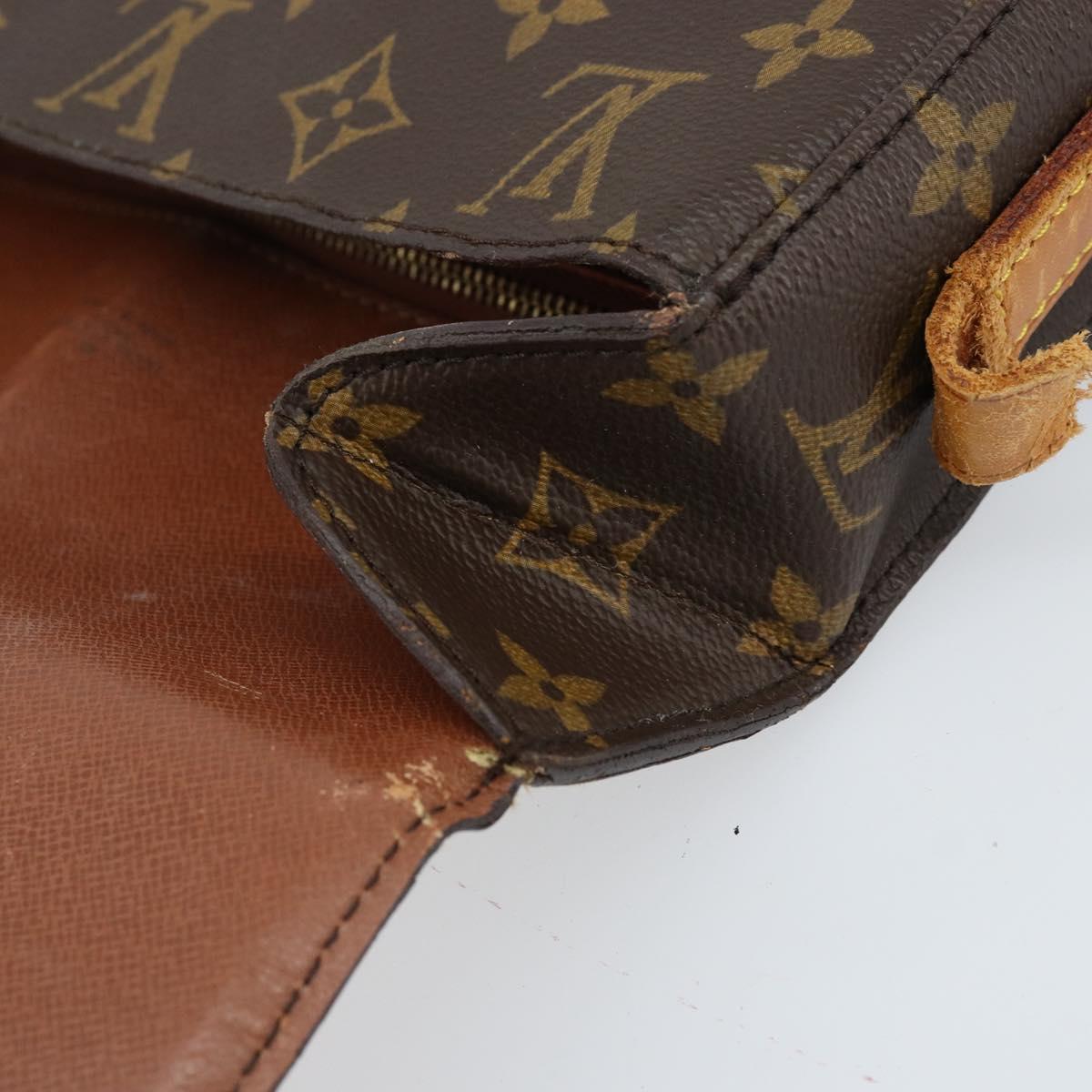 LOUIS VUITTON Monogram Saint Cloud GM Shoulder Bag M51242 LV Auth 172670