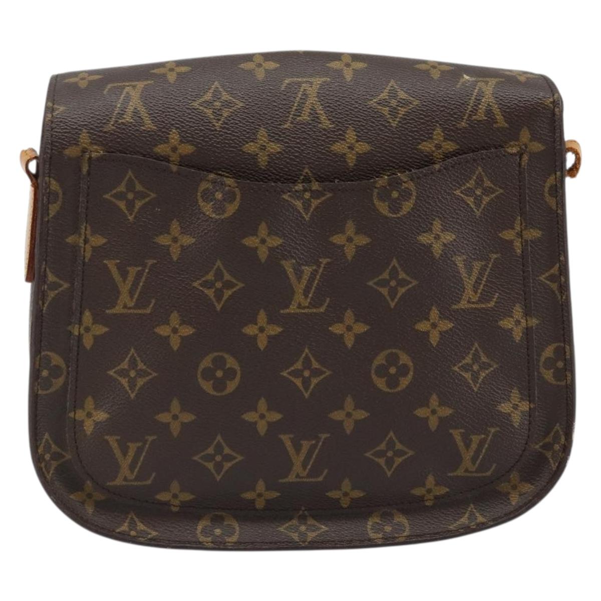 LOUIS VUITTON Monogram Saint Cloud GM Shoulder Bag M51242 LV Auth 172670